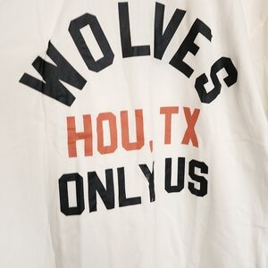 DARC SPORT TX WOLVES LEAGUE PREMIUM TEE SZ LARGE NEW